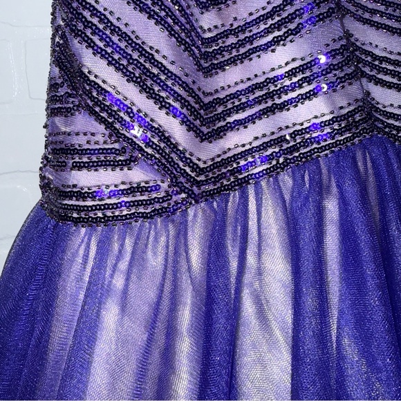 NEW Le Gala by Mon Cheri Beaded Mermaid Strapless Dress Special Occasion Gown - Picture 8 of 15